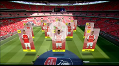 Augmented Reality team line-ups at the FA Cup Final using Viz Virtual Studio and Spidercam at Wembley Stadium